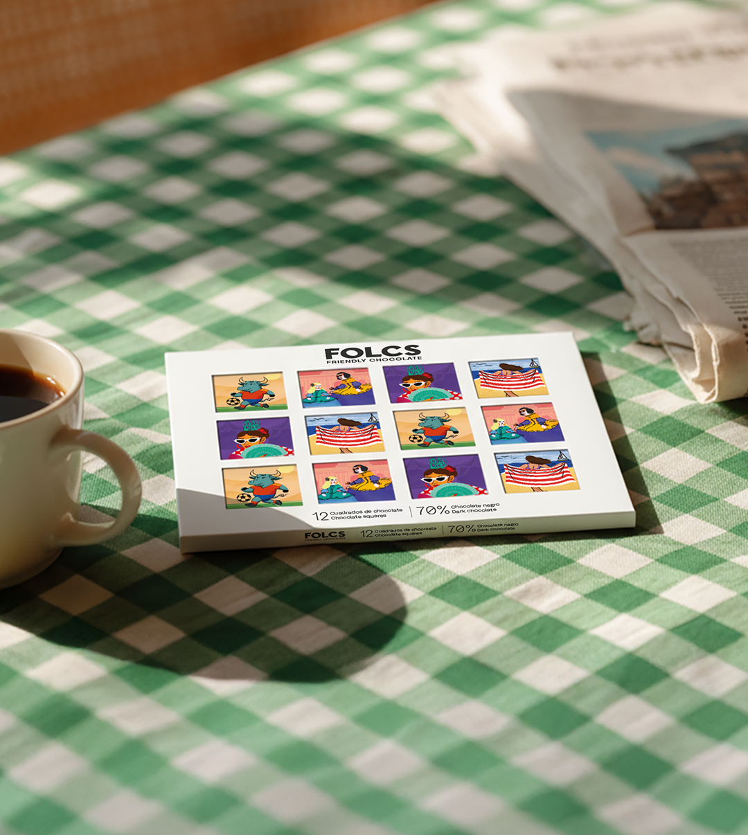 Pack cuadrados de chocolate x12
